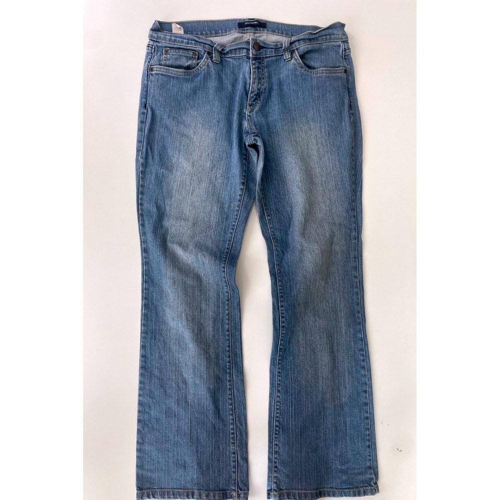 Daisy Fuentes Y2K Vintage Moda Womens Bootcut Jeans Denim Size 12 circa 2004